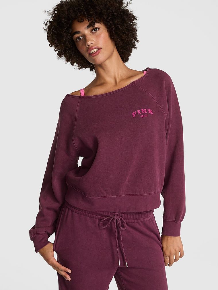 Mikina Ivy Fleece odhalená ramena