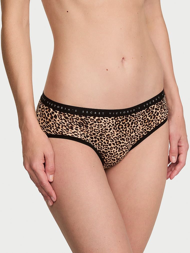 Bavlněné kalhotky hiphugger. Produkt je vzorovaný a pochází z kolekce Victoria's Secret.