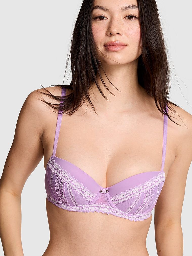 Push-up balconette podprsenka PINK Wink