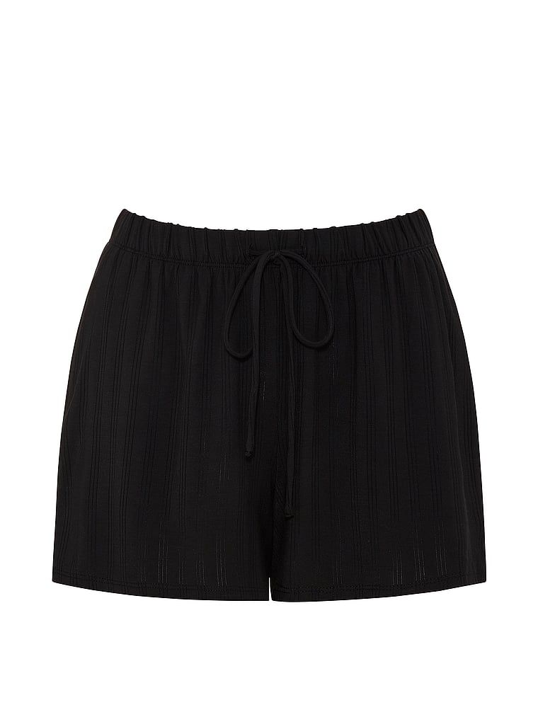 SoSoft ultra-jemné modální šortky na spaní. Produkt je černý a pochází z kolekce Victoria's Secret.