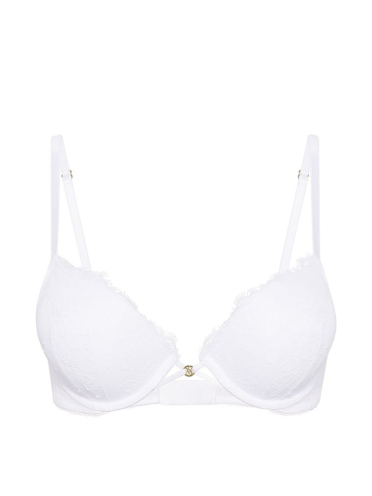 Push-up zvětšující podprsenka 2 velikosti Bombshell Rose Lace. Produkt je bílé barvy a pochází z kolekce Very Sexy.