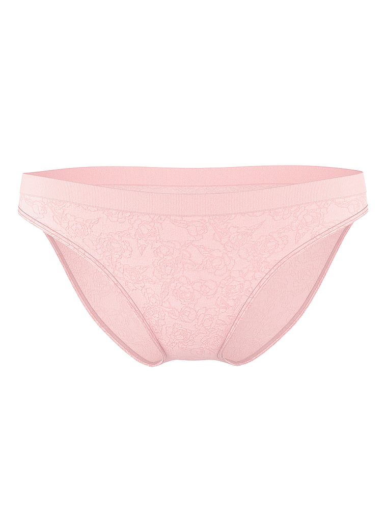 Bezešvé bikiny kalhotky. Produkt má květinový vzor a pochází z kolekce Bezešvé.