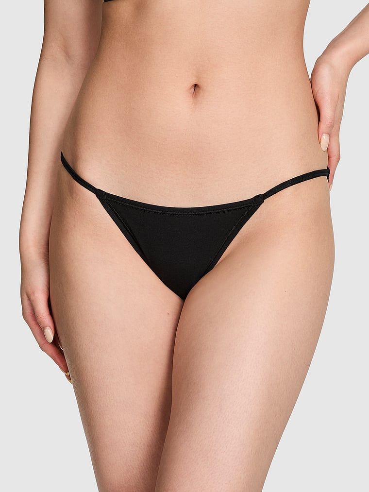 Bavlněné bikini s pásky