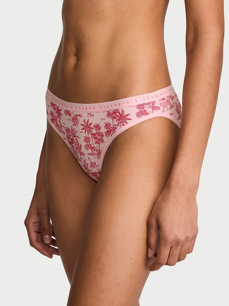 Bavlněné kalhotky v bikinách. Produkt je vzorovaný a pochází z kolekce Victoria's Secret.