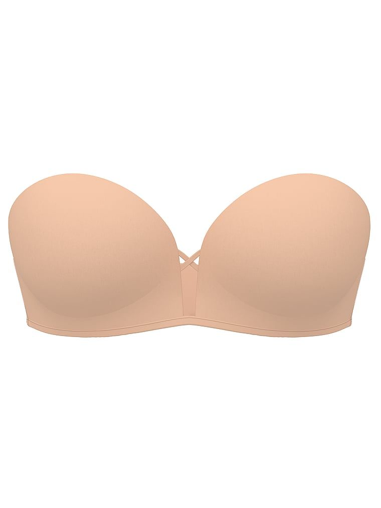 Push-up podprsenka bez ramínek se 2 velikostmi Bombshell augmentace. Produkt je béžový a pochází z kolekce Very Sexy.
