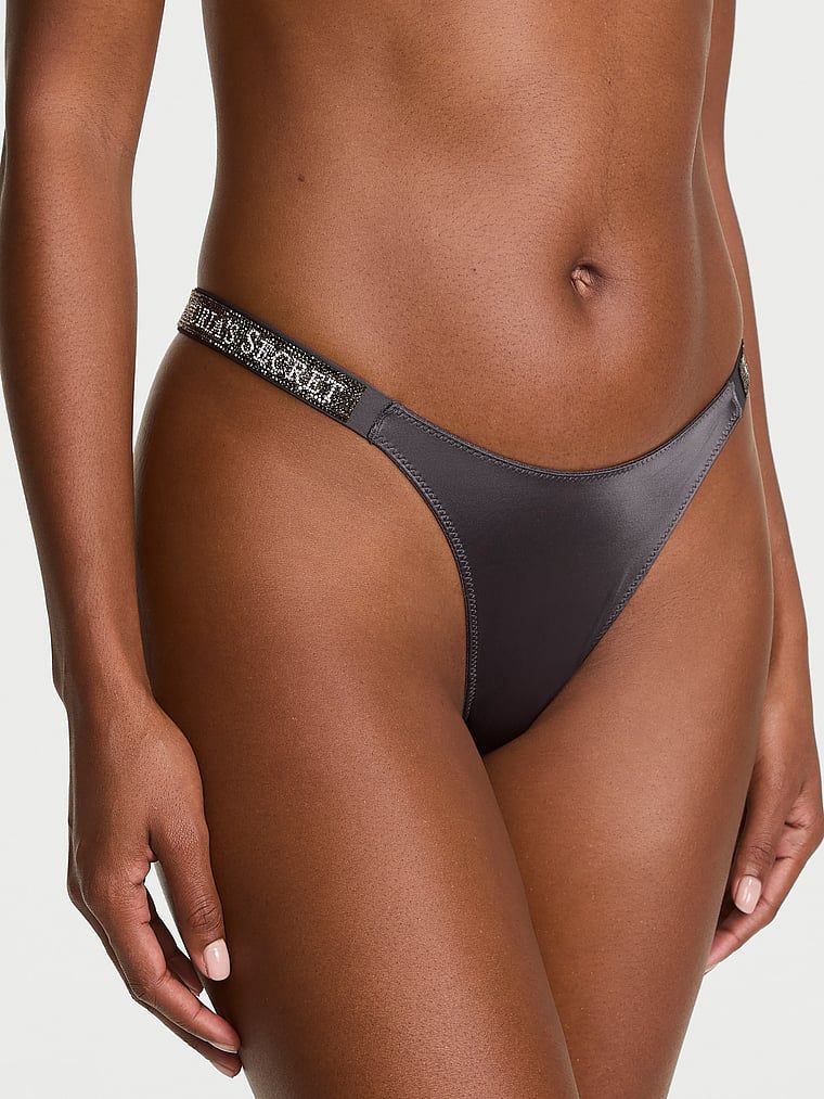 Very Sexy Tanga s lesklými pásky