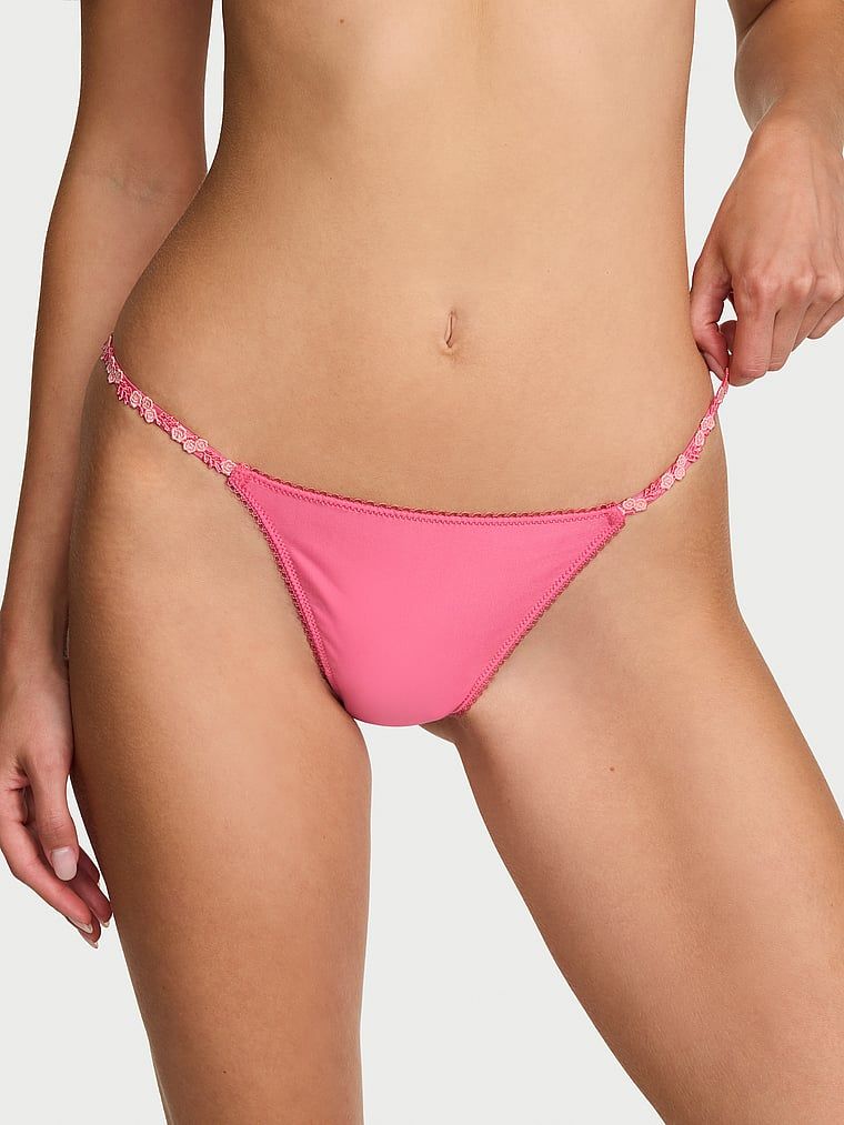 Dream Angels Krajková tanga Sweet Melody s pásky