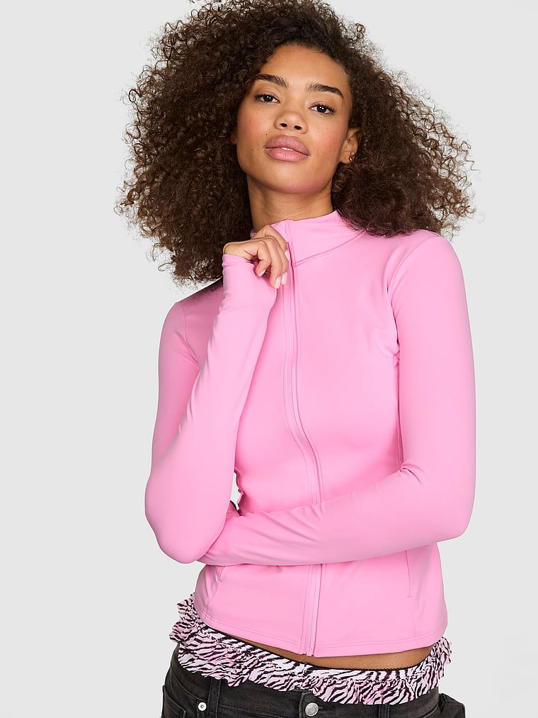 Bunda na zip PINK Relay