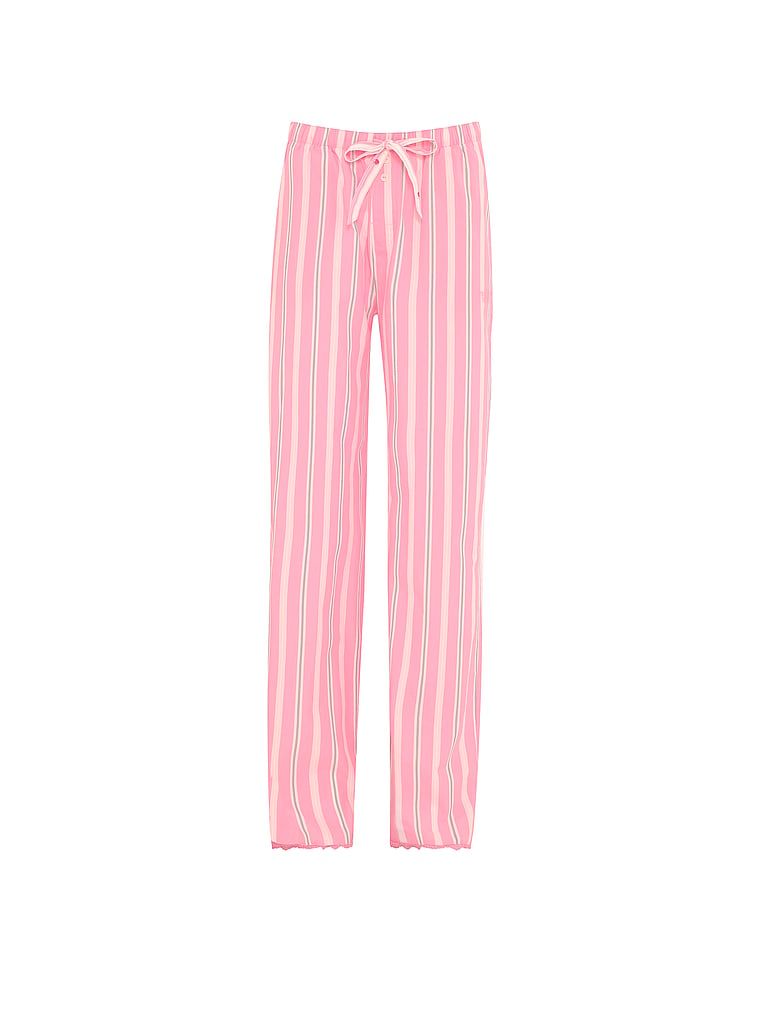 Mix & Match Heritage bavlněné pyžamové kalhoty. Produkt má vzorovanou barvu a pochází z kolekce Victoria's Secret.