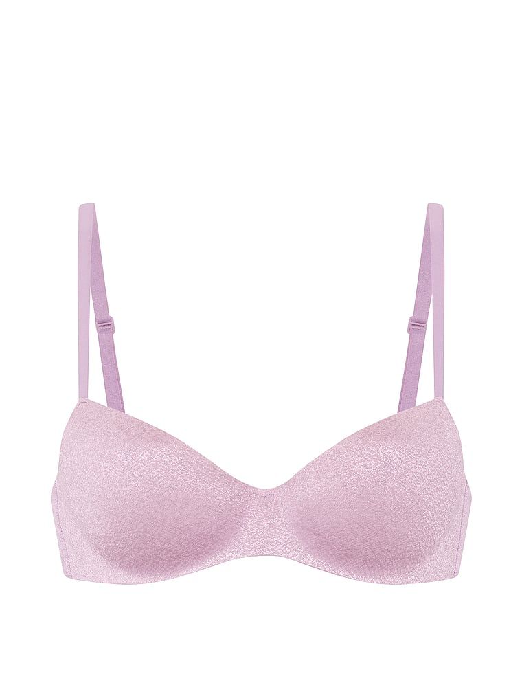 Mírně vypolstrovaná podprsenka FlexFactor s balconette. Produkt je růžové barvy a pochází z kolekce Body by Victoria.