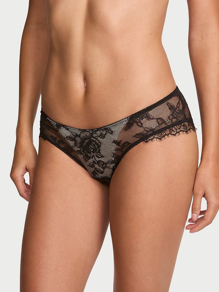 Very Sexy Kalhotky s přesahem krajky s motivem růže