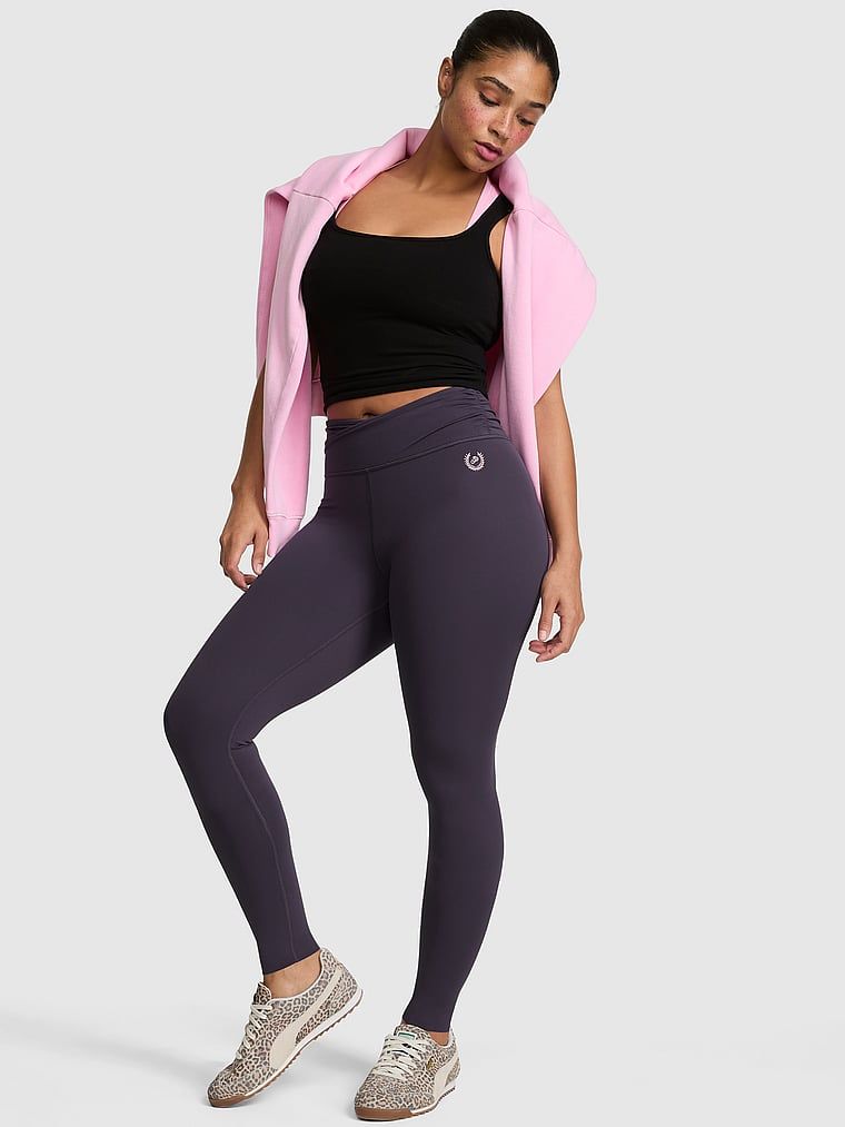 PINK Legíny PINK Relay s překládaným pasem