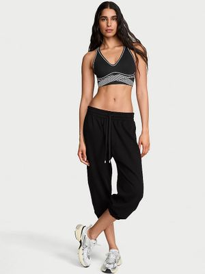 Angel Essentials Froté zkrácené jogger tepláky Off-Duty