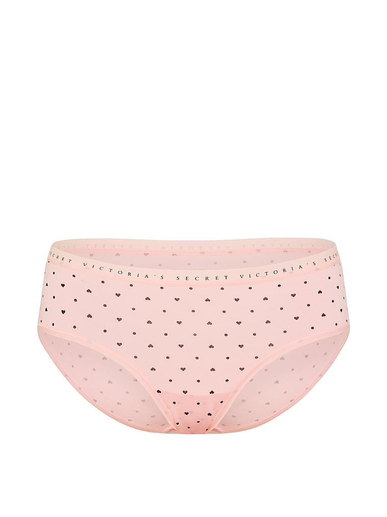 Bavlněné kalhotky hiphugger. Produkt je vzorovaný a pochází z kolekce Victoria's Secret.
