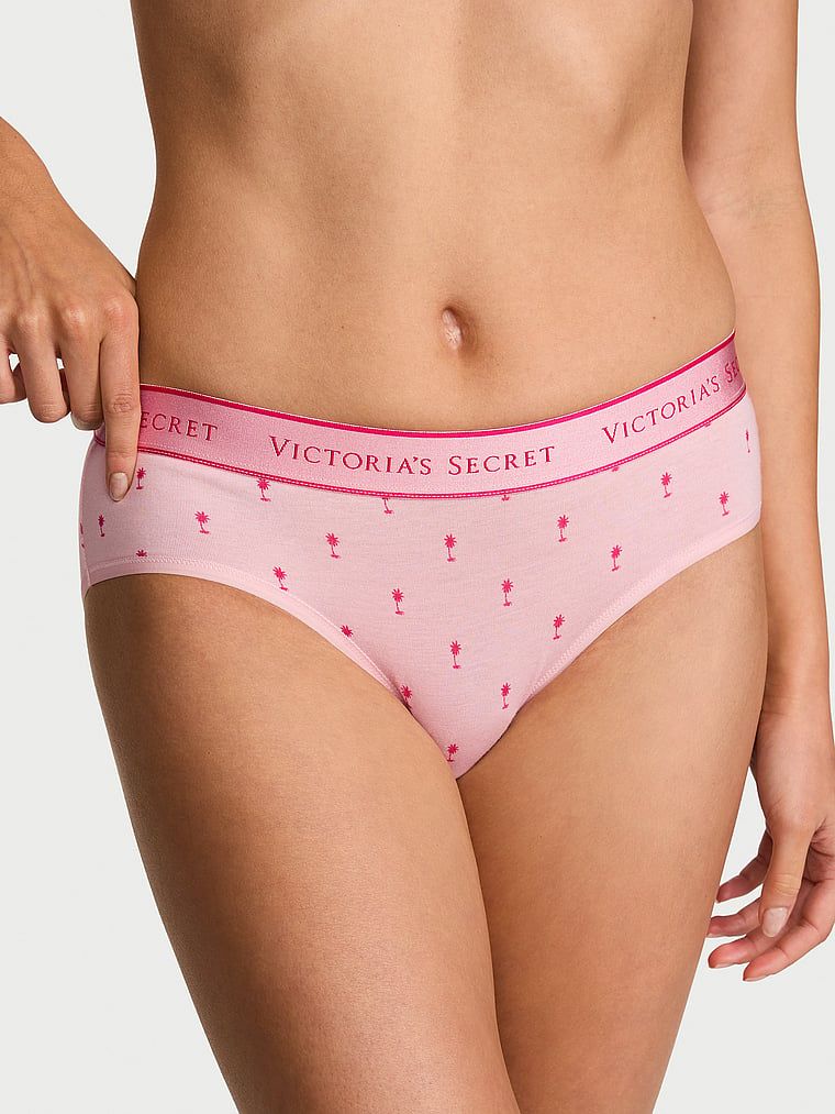 Bavlněné kalhotky s logem Hiphugger v pase. Produkt je vzorovaný a pochází z kolekce Cotton.