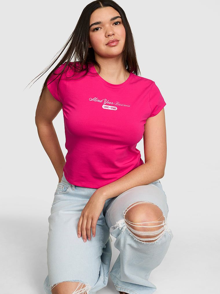 Bavlněné baby tričko