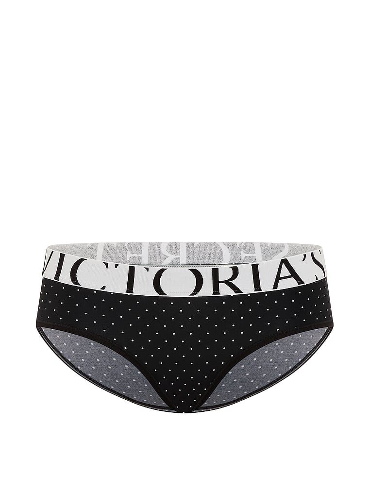 Kalhotky s logem Cool Hiphugger. Produkt má vzorovanou barvu a pochází z kolekce Victoria's Secret.