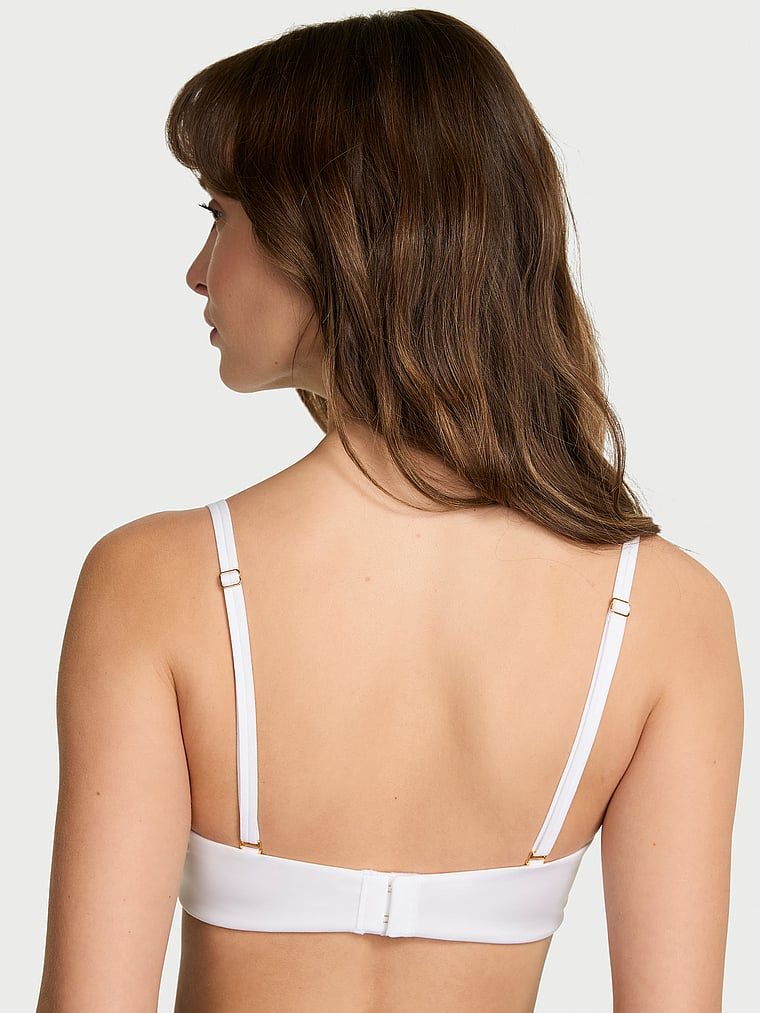 Push-up podprsenka bez ramínek. Produkt je bílý a pochází z kolekce Very Sexy.