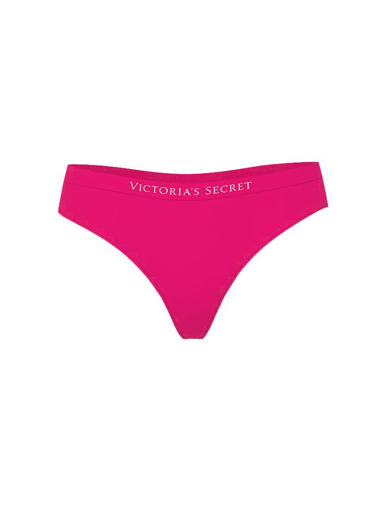 Bezešvé tanga. Produkt je růžové barvy a pochází z kolekce Seamless.