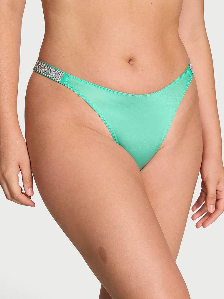 Very Sexy Tanga s lesklými pásky