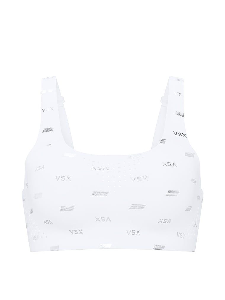 VSX Featherweight Max Maximum Support sportovní podprsenka. Produkt má vzorovanou barvu a pochází z kolekce VSX.