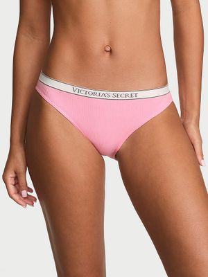 Seamless Bikiny s žebrováním a bezešvým logem