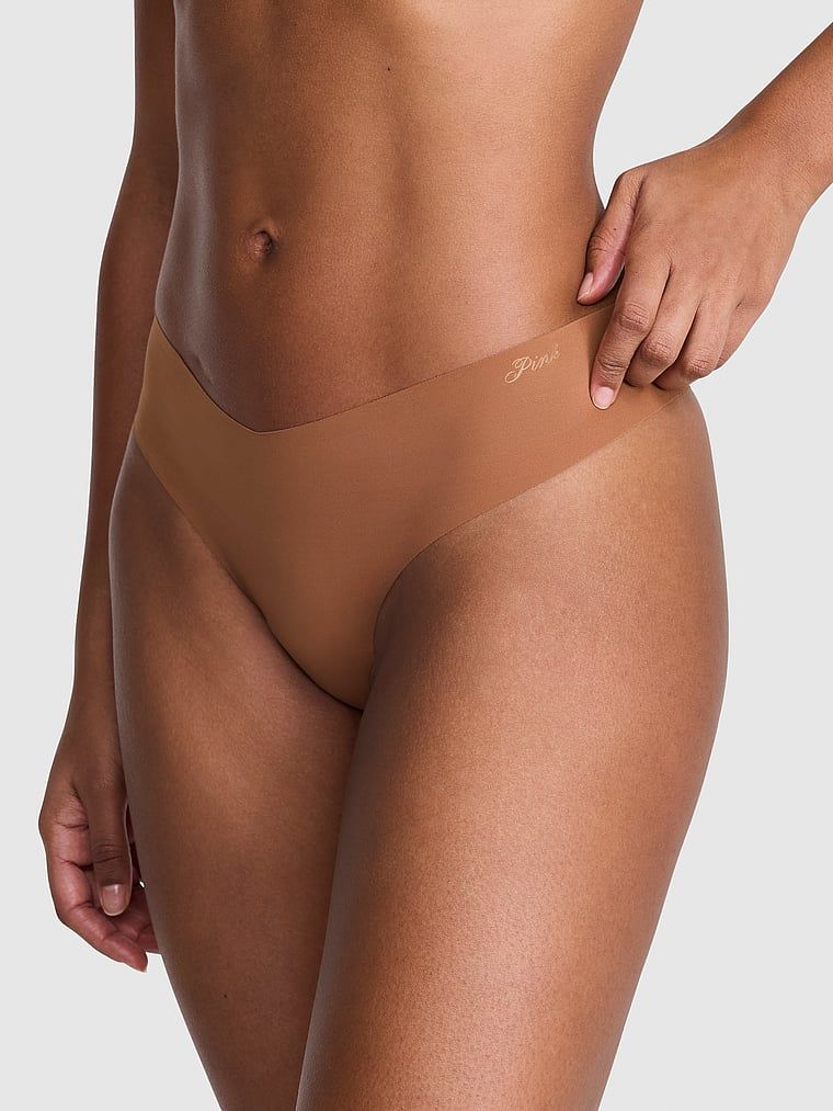 Tanga kalhotky No-Show PINK