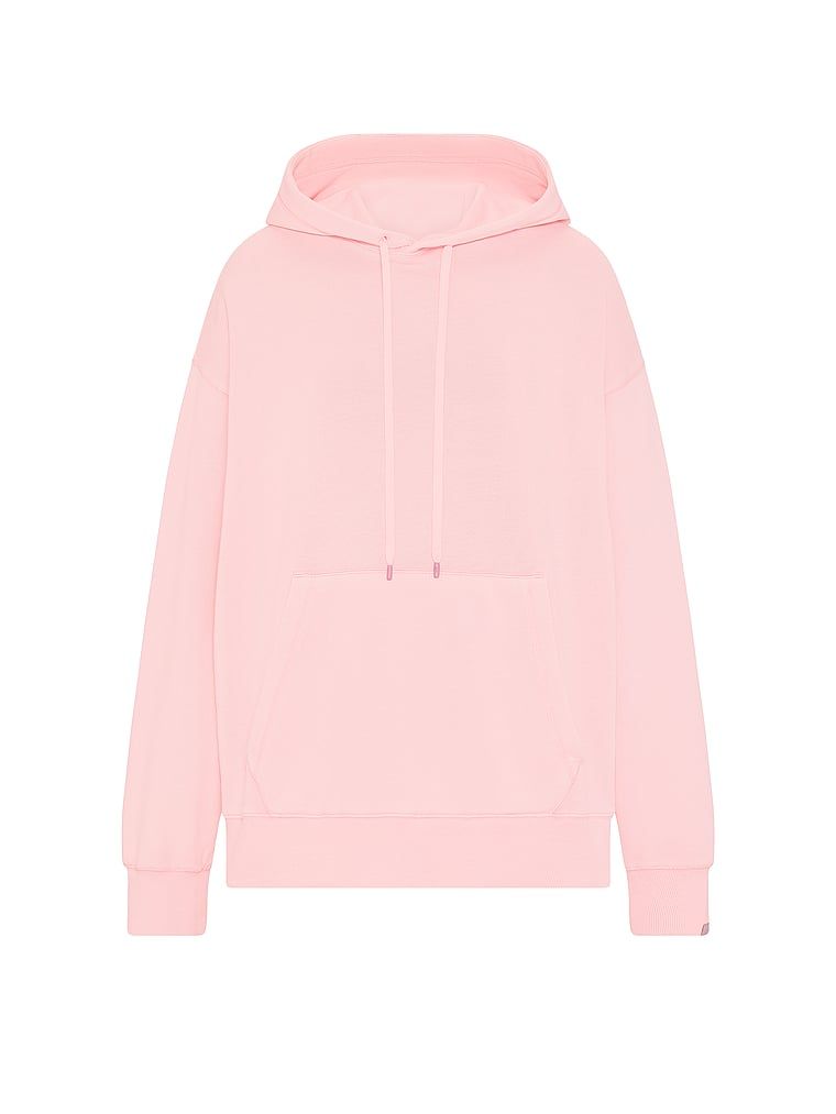 Bavlněná mikina Ikonické. Produkt je růžové barvy a pochází z kolekce Angel Essentials.