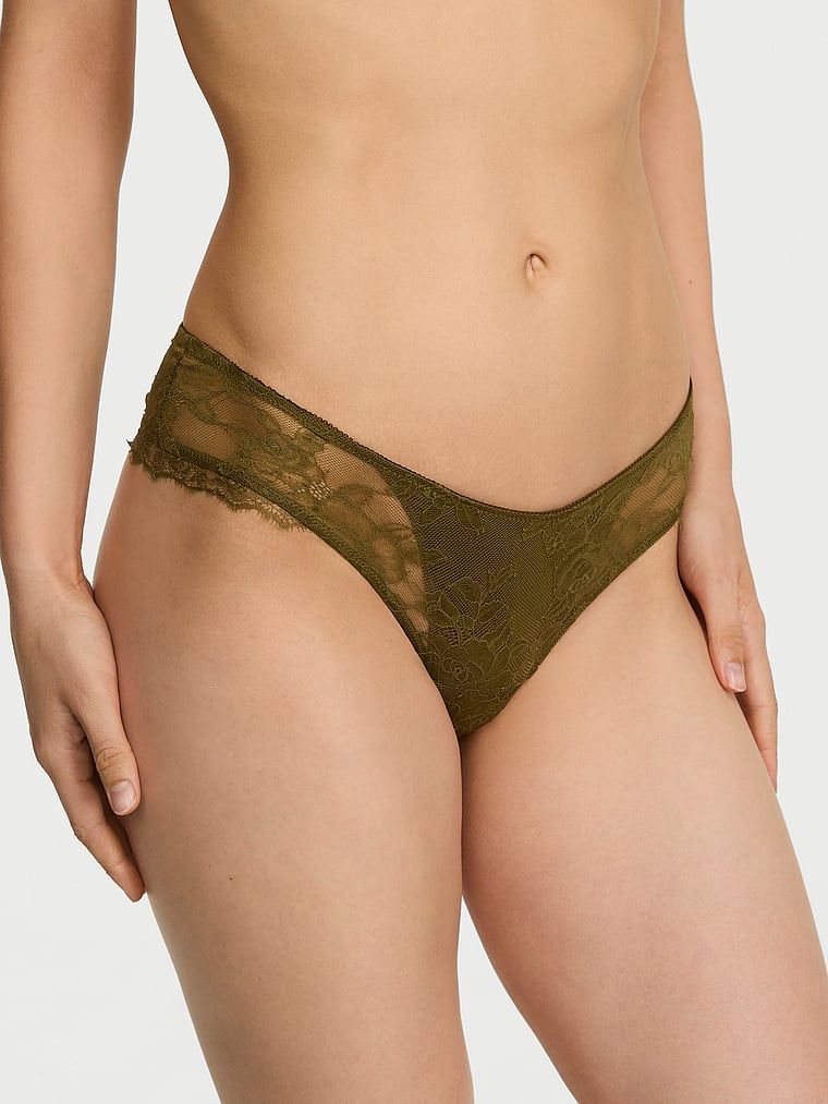 Very Sexy Kalhotky s přesahem krajky s motivem růže