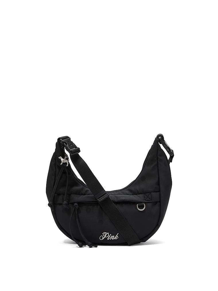 Variabilní nylonová crossbody taška