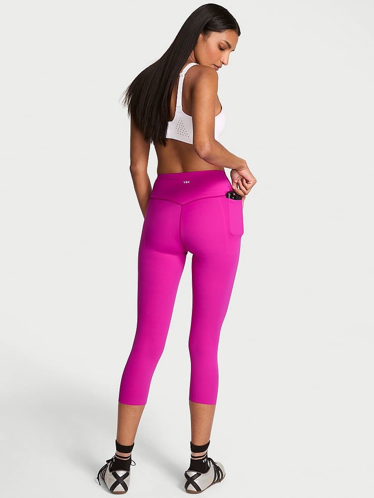 Legíny VSX Elevate Capri. Výrobek má fialovou barvu a pochází z kolekce VSX.