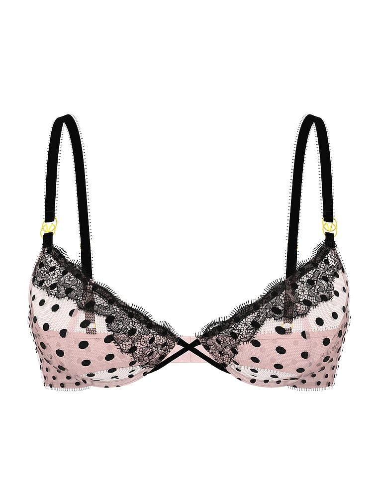 Tease Sseeer Dot Demi Unpadded Bro. Produkt je vzorovaný a pochází z kolekce Victoria's Secret.
