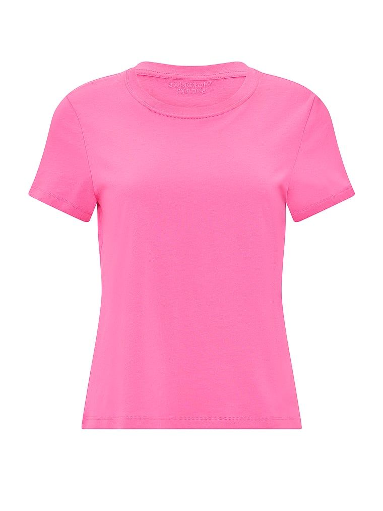 Mix & Match bavlněné noční tričko. Produkt je růžové barvy a pochází z kolekce Victoria's Secret.