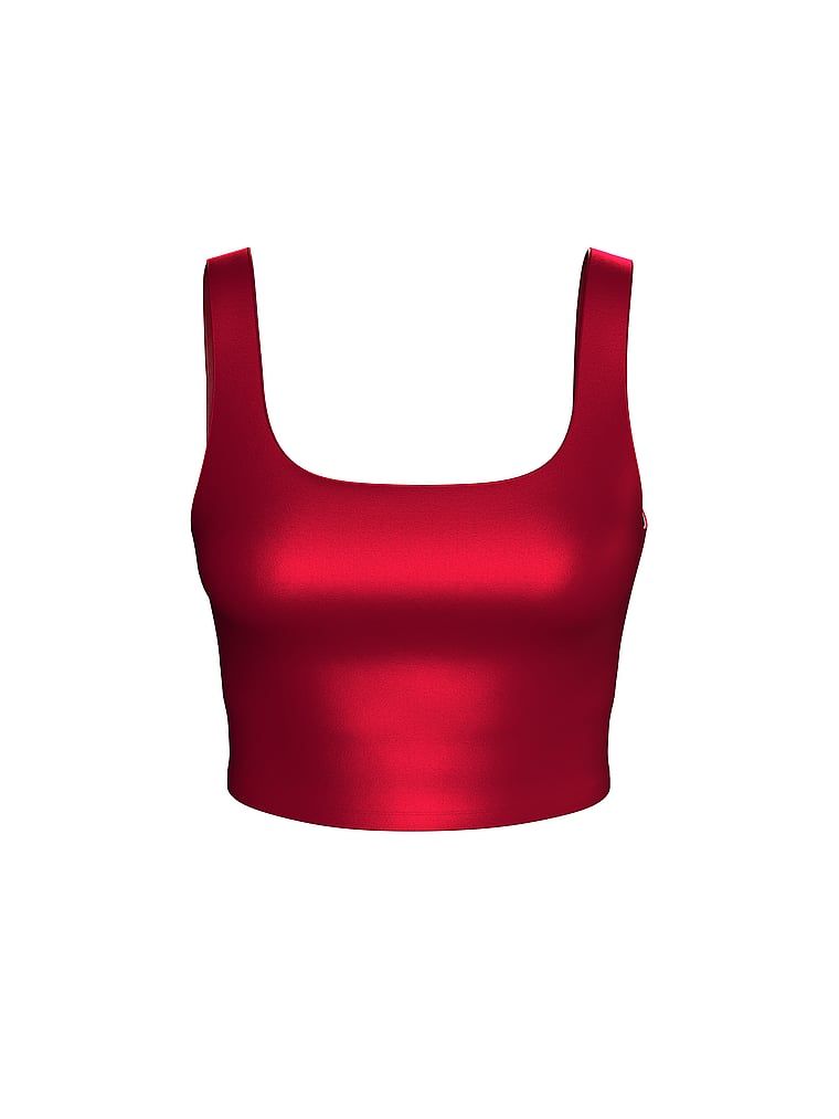 Sportovní top z lesklého materiálu VSX GlossyTech. Produkt je červené barvy a pochází z kolekce VSX.