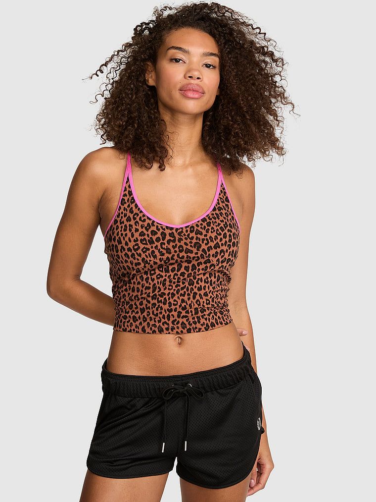 Top se zabudovanou podprsenkou racerback All-Day Cotton