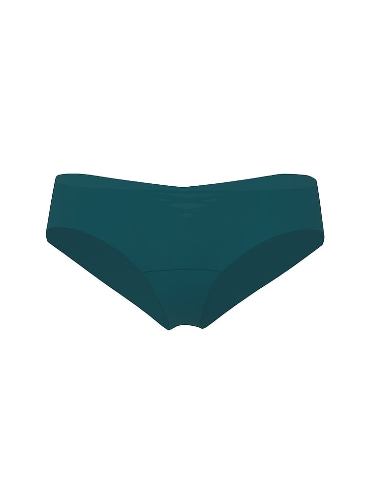 Bezešvové kalhotky s ramínky na zádech No-Show Strappy Cheeky. Produkt je modré barvy a pochází z kolekce No-Show.