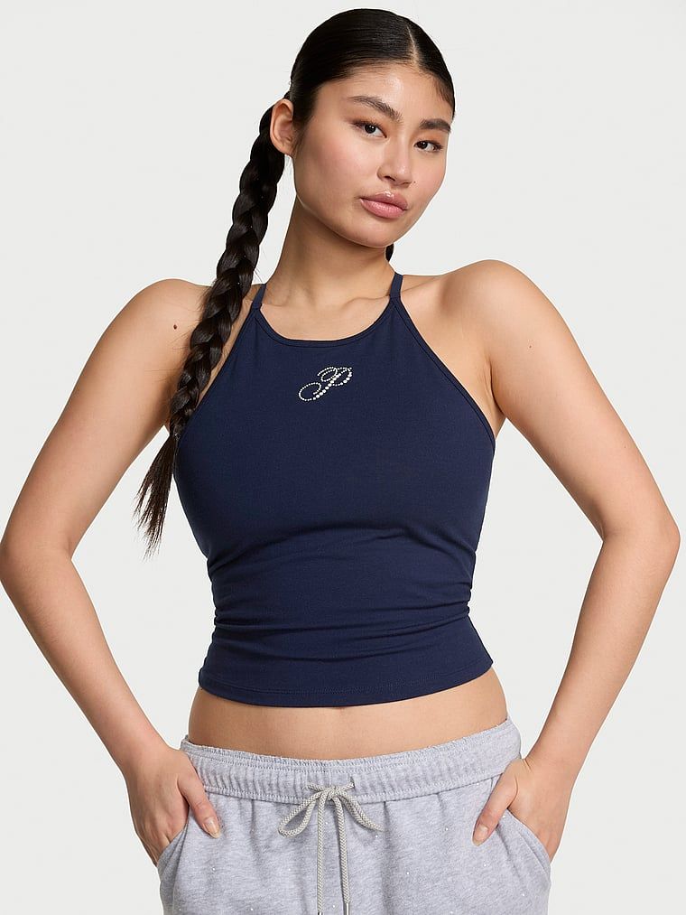Top All-Day Cotton High-Neck Bra