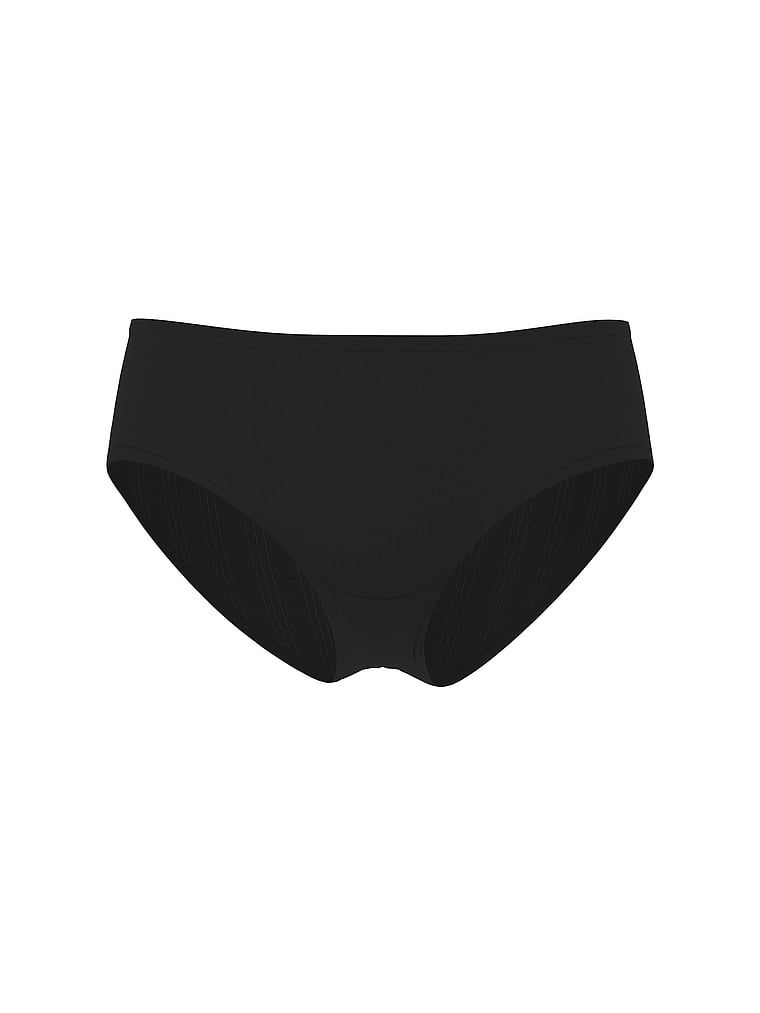 Ultra-jemné hiphugger modální kalhotky. Produkt je černý a pochází z kolekce Victoria's Secret.