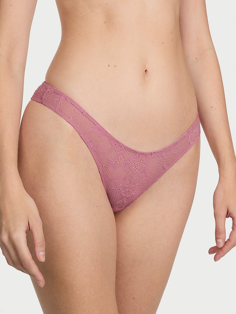 Twinkle Butterfly otevřená záda brazilské kalhotky. Produkt je růžový a pochází z kolekce Dream Angels.