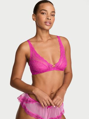 Victoria's Secret Krajková bezkosticová braletka Tease s hlubokým výstřihem