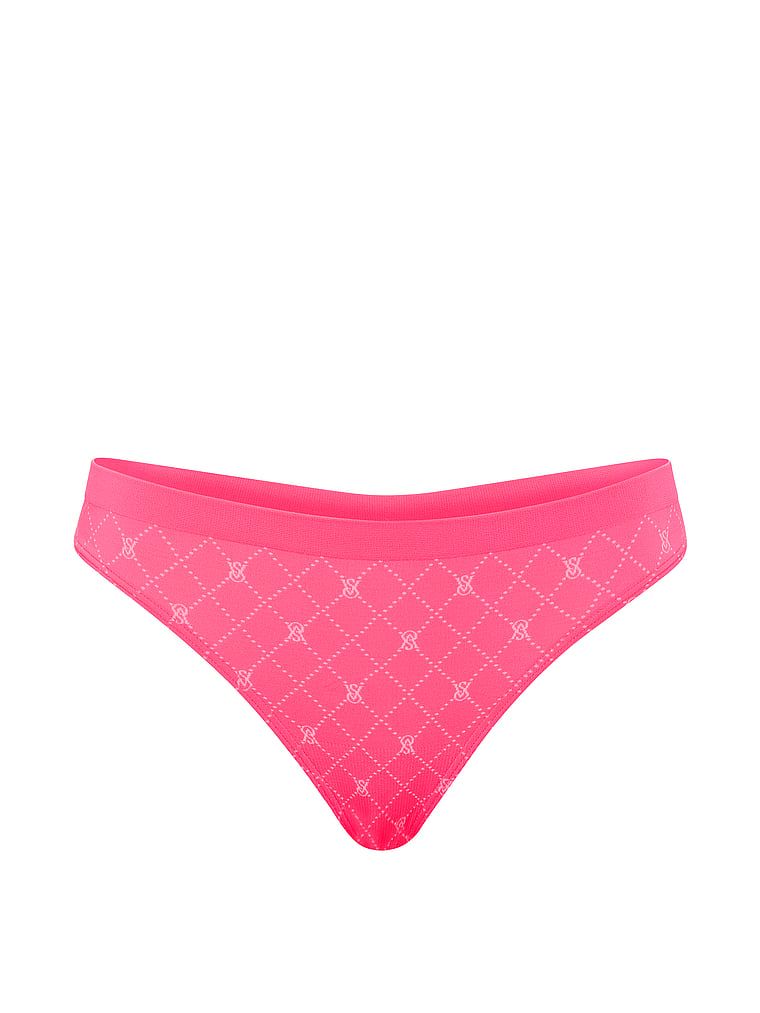 Bezešvé tanga. Produkt má vzorovanou barvu a pochází z kolekce Seamless.