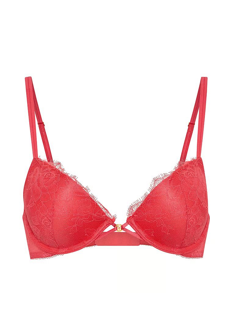 Rose Lace push-up podprsenka. Produkt je růžové barvy a pochází z kolekce Very Sexy.