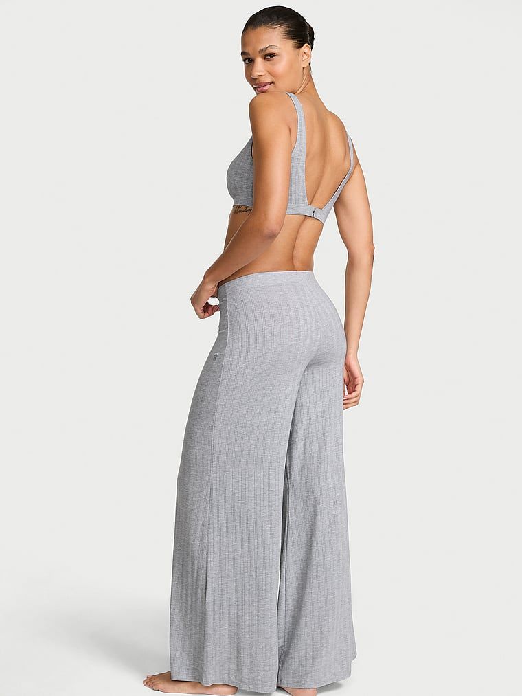 Modální pyžamové kalhoty SoSoft Ultra-Fine. Produkt je šedé barvy a pochází z kolekce Victoria's Secret.