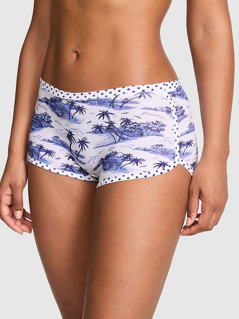 Bavlněné kalhotky boyshort Cotton Dorm