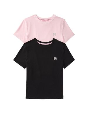 Angel Essentials Sada 2 ks elastických bavlněných triček Perfect Tees