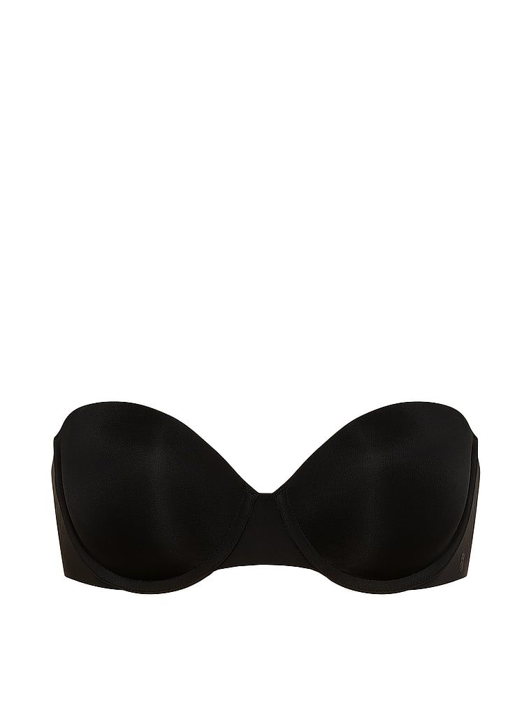 Uplift bezramínková push-up podprsenka. Produkt je černý a pochází z kolekce Invisible by Victoria's Secret.