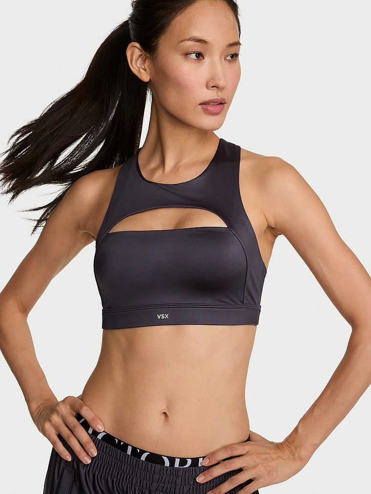 VSX Sportovní podprsenka VSX GlossyTech s průstřihem