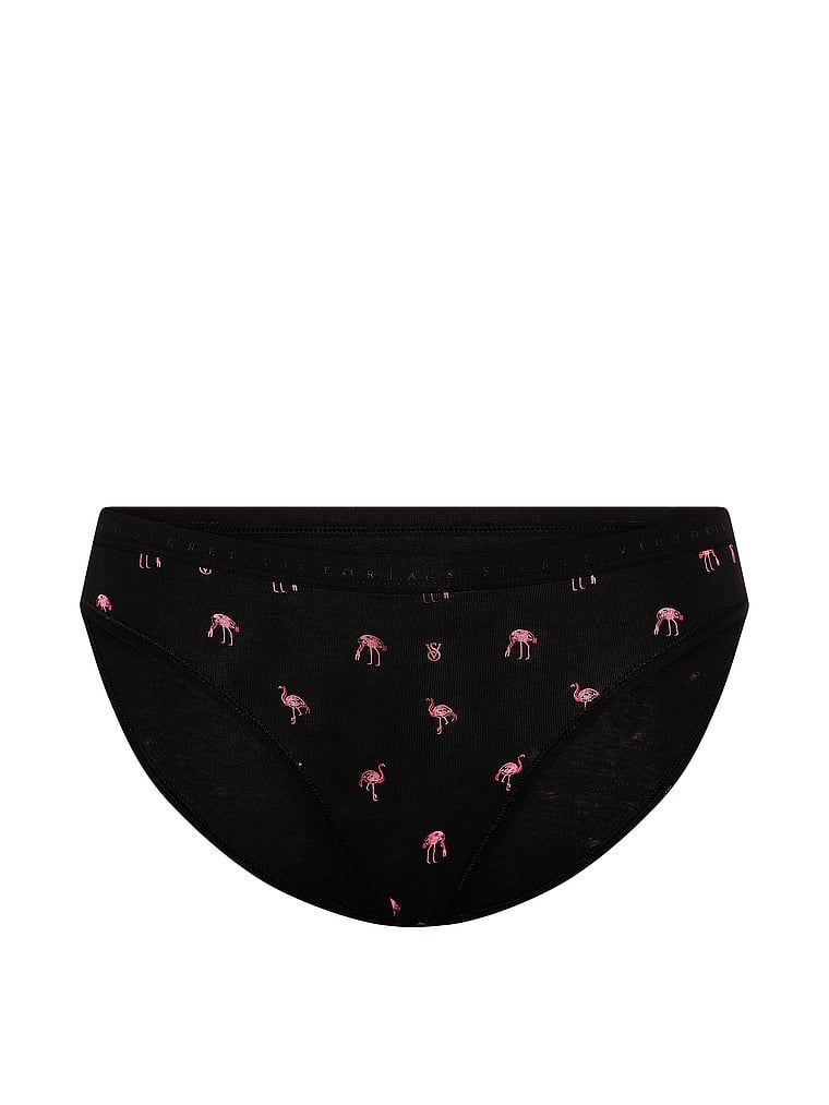 Bavlněné kalhotky v bikinách. Produkt je vzorovaný a pochází z kolekce Victoria's Secret.