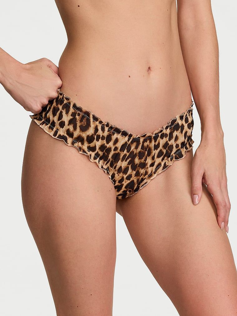 Very Sexy Síťované volánkové vyzývavé kalhotky Geo Leo