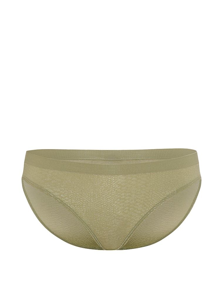 Bezešvové bikinové kalhotky. Produkt má vzorovanou barvu a pochází z kolekce Seamless.